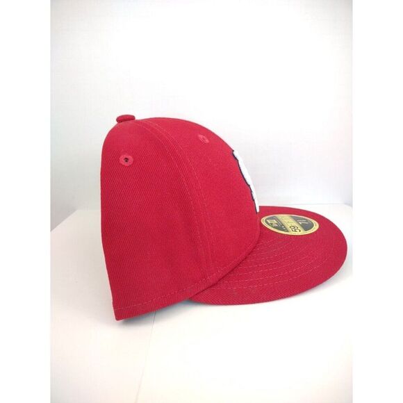 New Era 59Fifty Men Women Hat St. Louis Cardinals Low Profile Red Fitted Cap - Picture 14 of 16